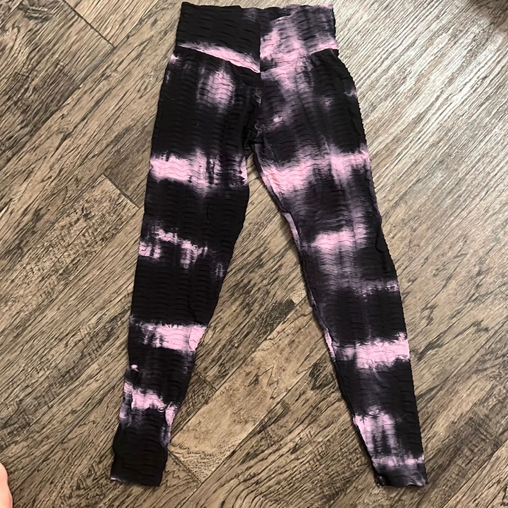 Booty by Brabant tie dye full length - black & pink